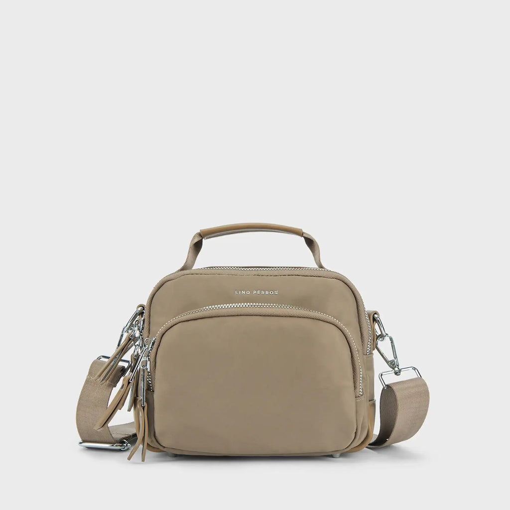 Harper Hazel Beige Sling Bag - Lino Perros