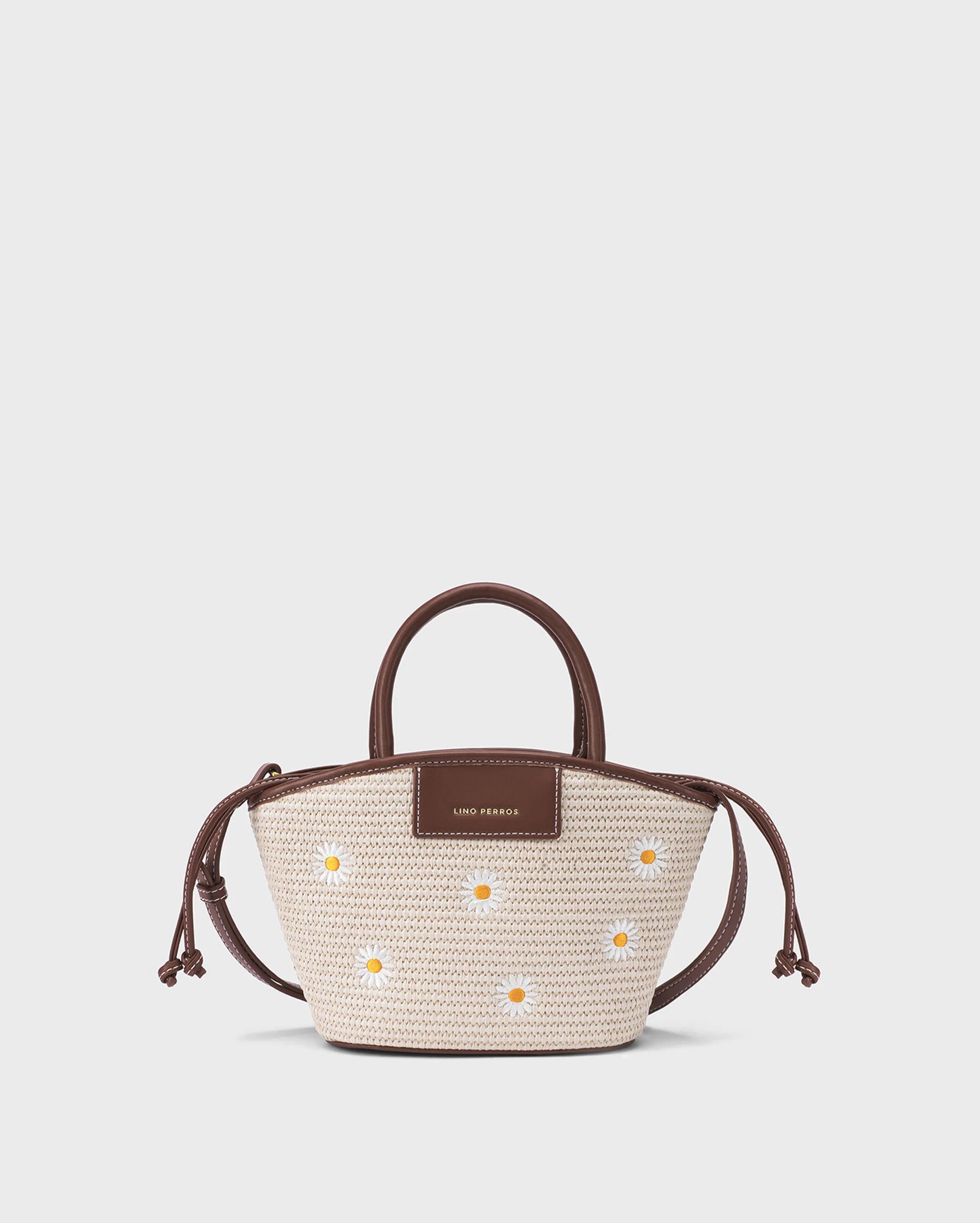 Monroe Daisy Beige Sling Bag - Lino Perros
