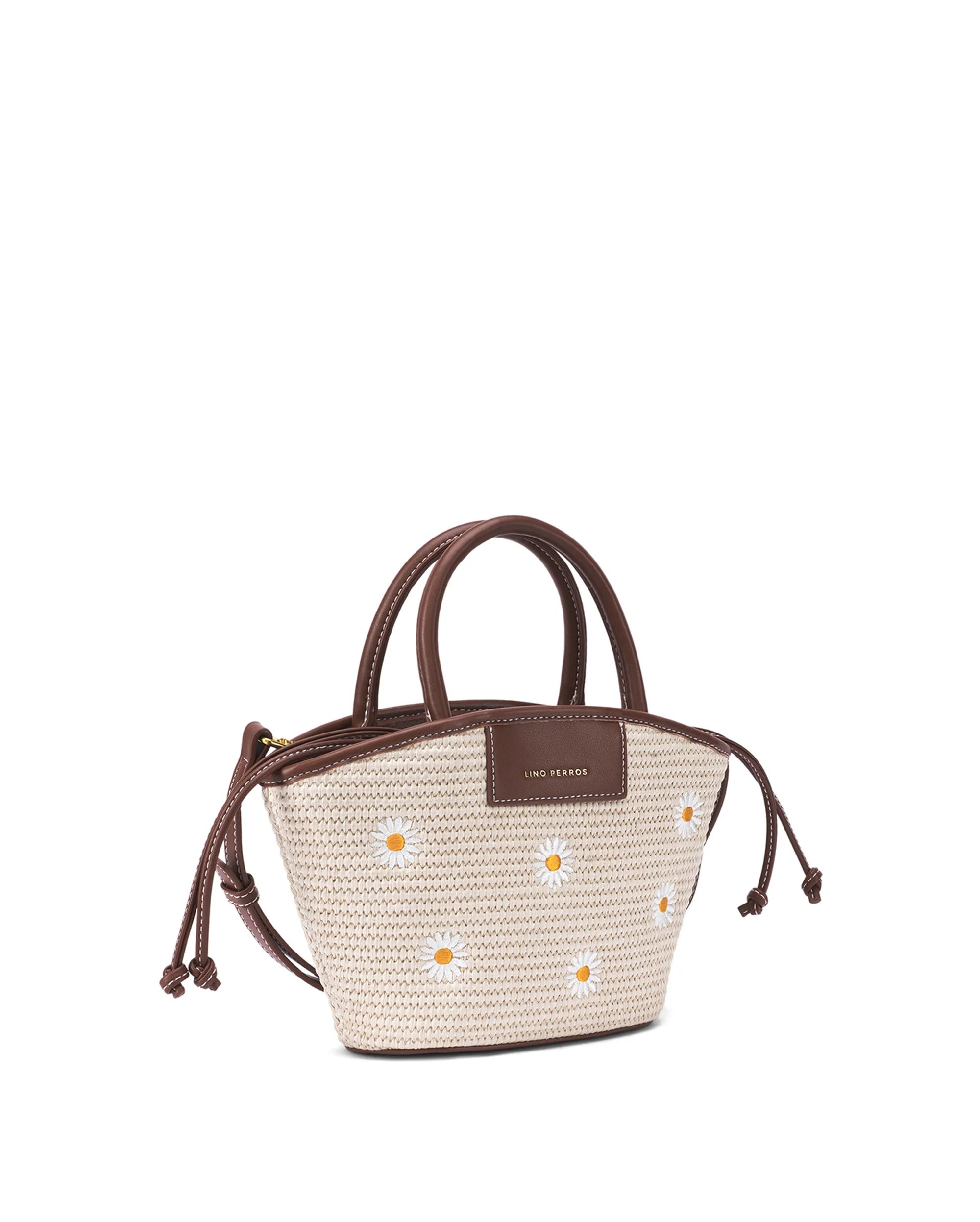 Monroe Daisy Beige Sling Bag - Lino Perros