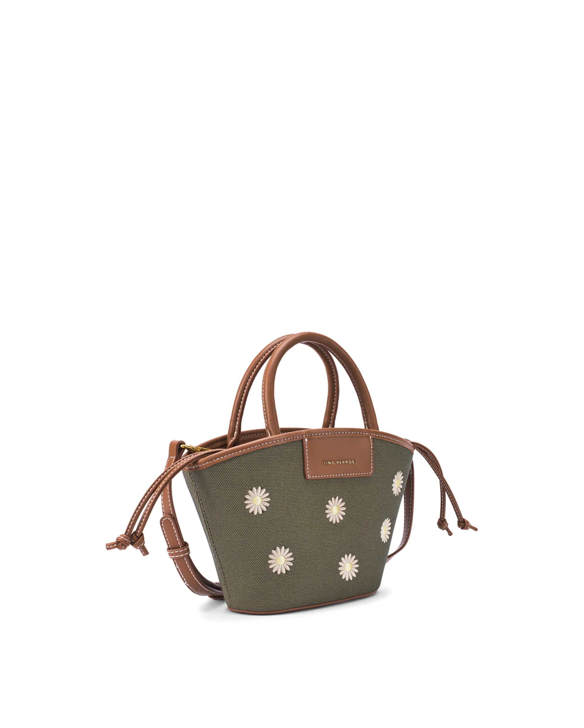 Monroe Daisy Tan Sling Bag - Lino Perros