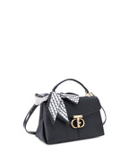 Ella Signature Black Satchel bag | Lino Perros