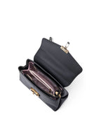 Ella Signature Black Satchel bag