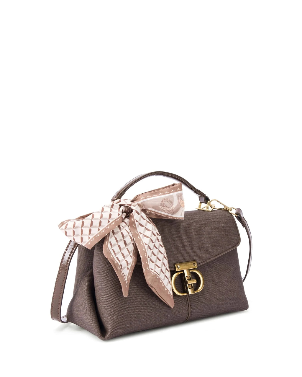 Ella Signature Coffee Satchel bag