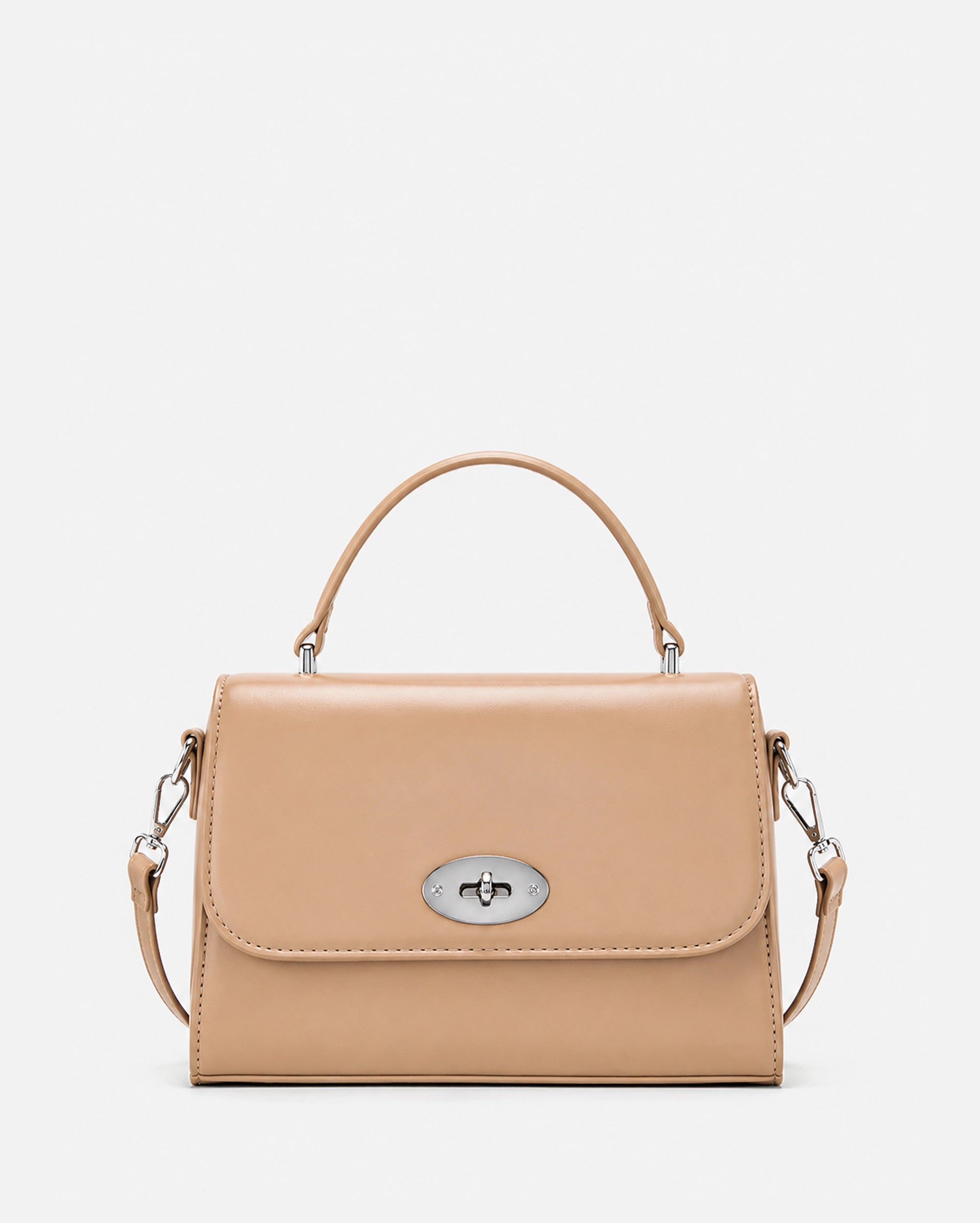 Voyage Elite Beige Satchel