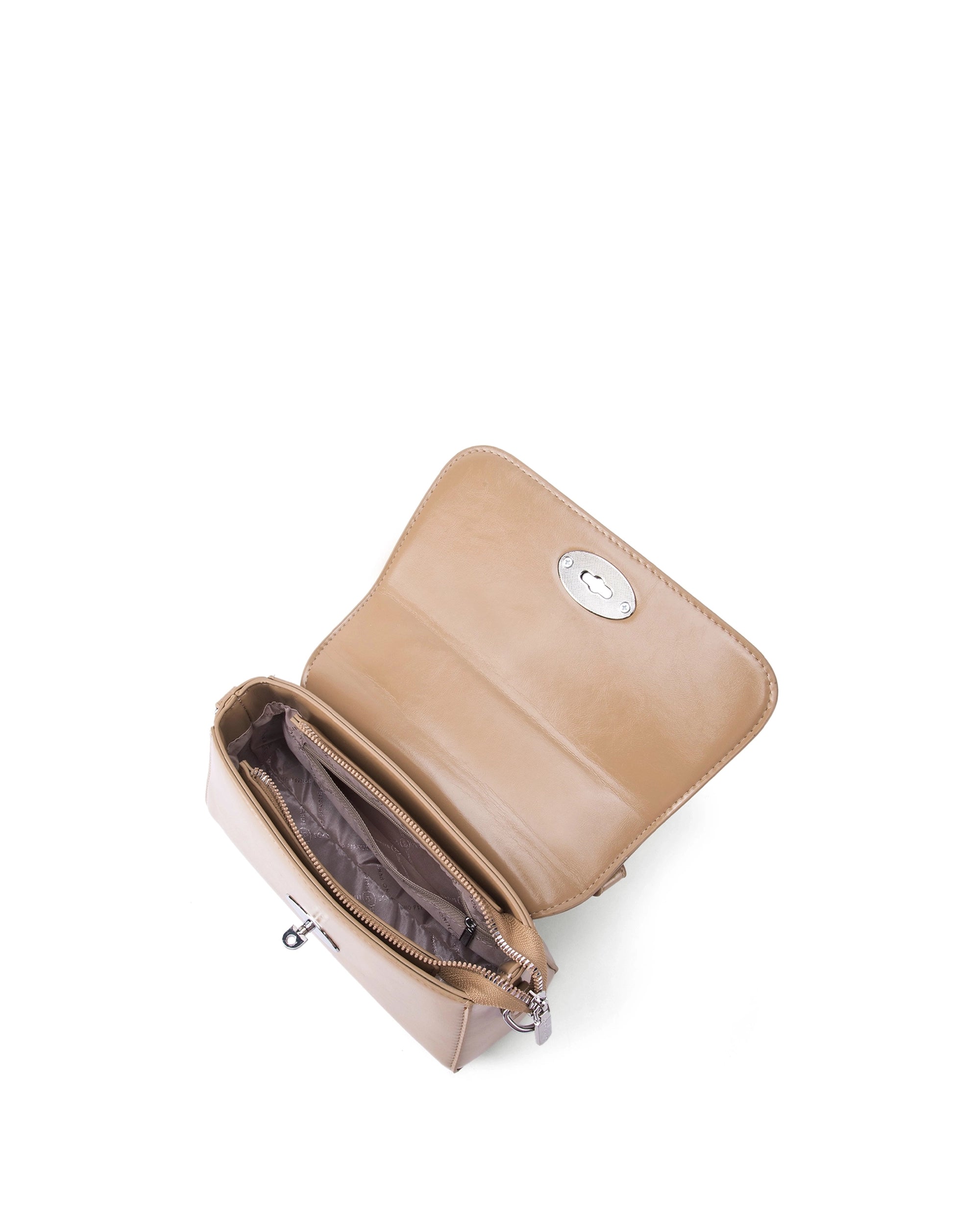 Voyage Elite Beige Satchel
