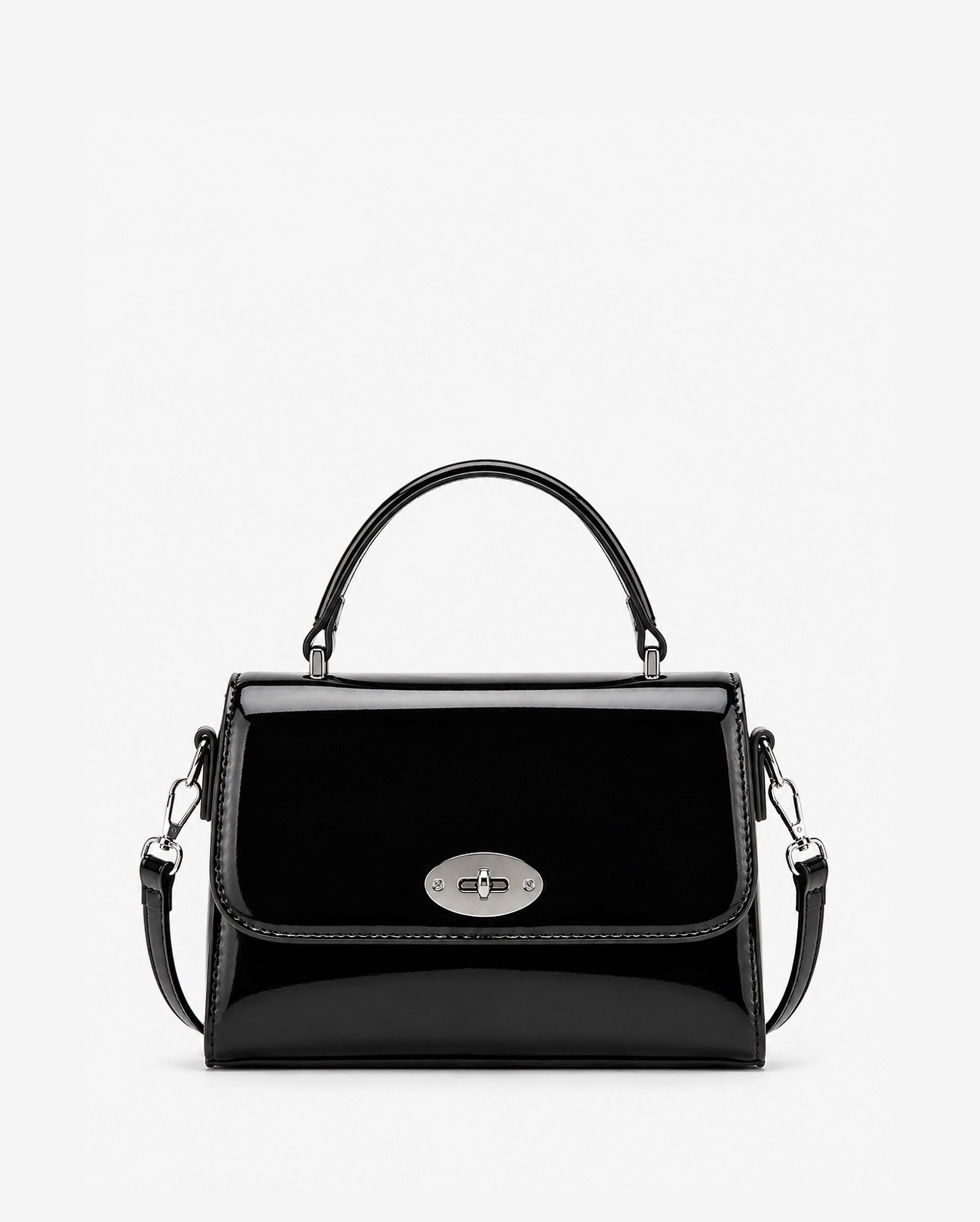 Voyage Elite Black Satchel