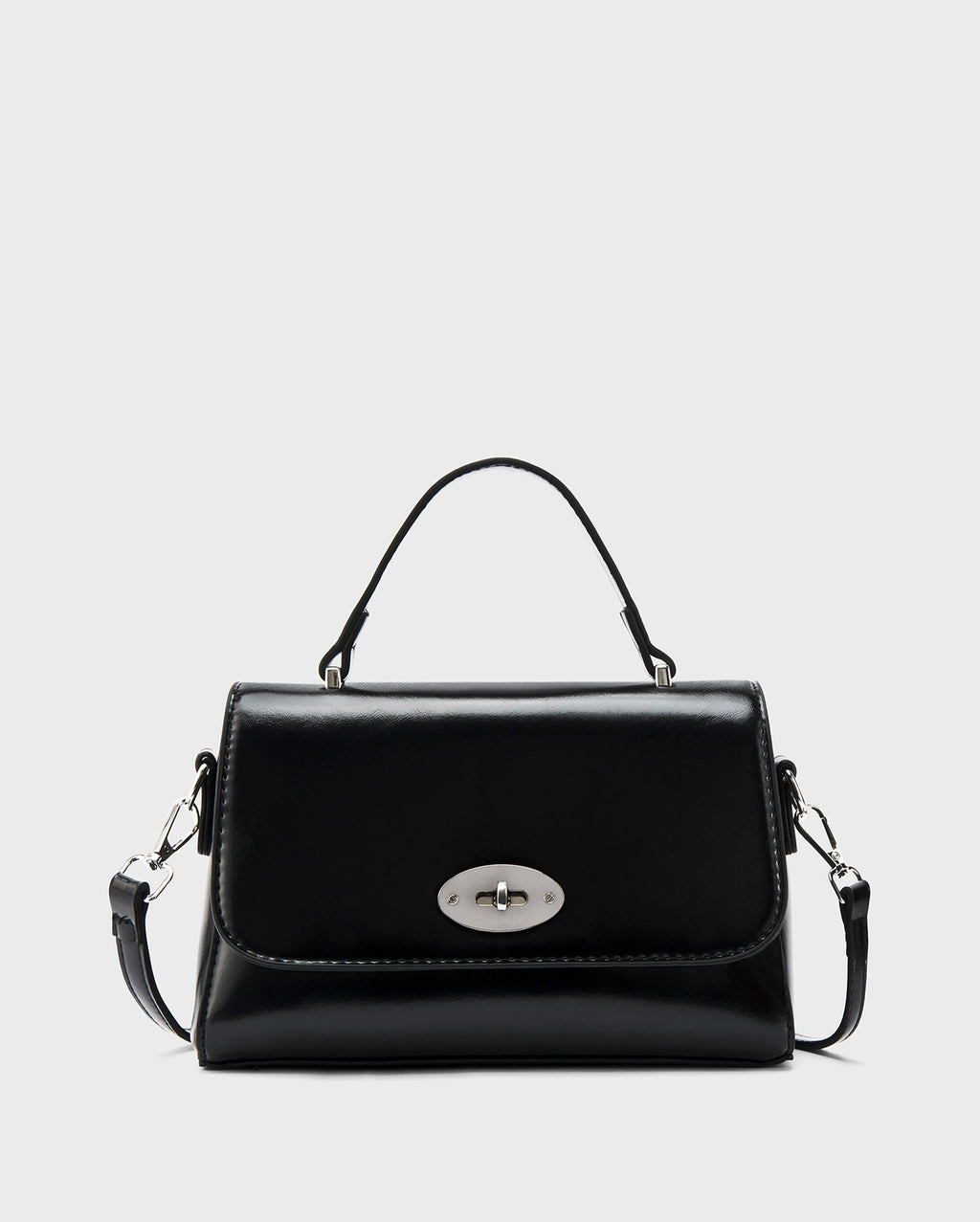 Voyage Elite Black Satchel | Lino Perros