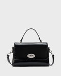 Voyage Elite Black Satchel | Lino Perros