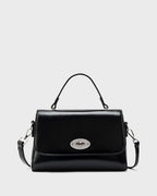Voyage Elite Black Satchel | Lino Perros