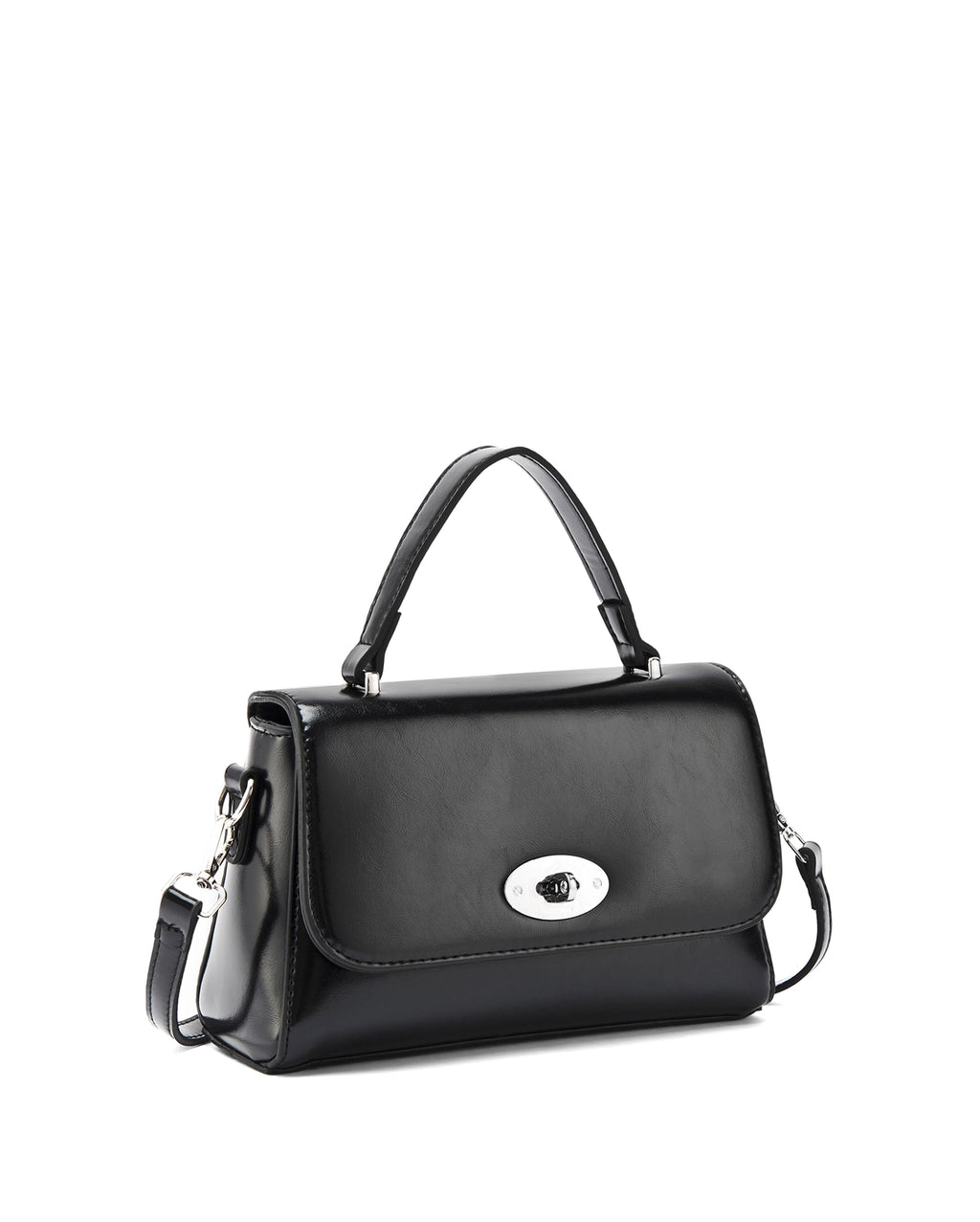 Voyage Elite Black Satchel | Lino Perros