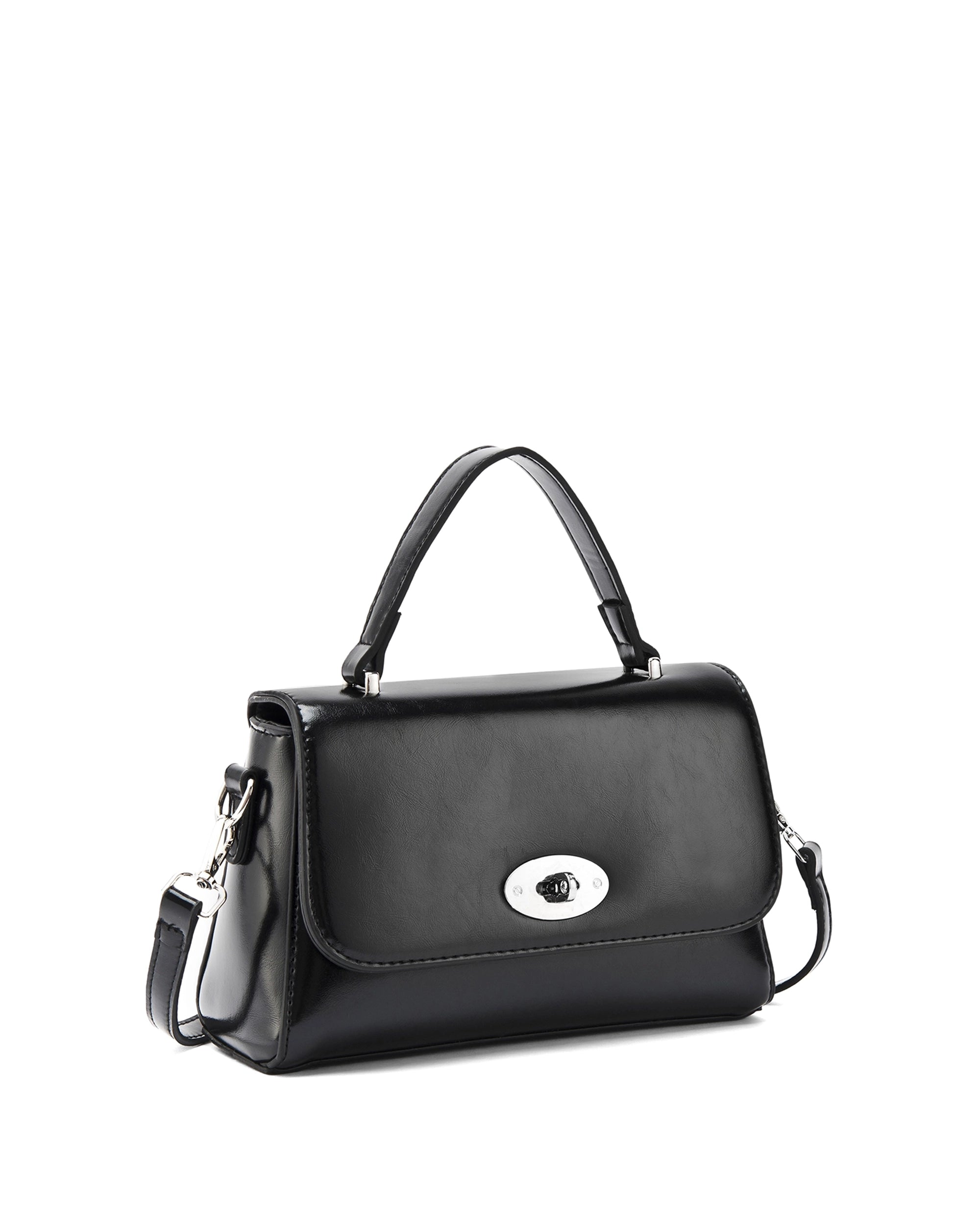 Voyage Elite Black Satchel