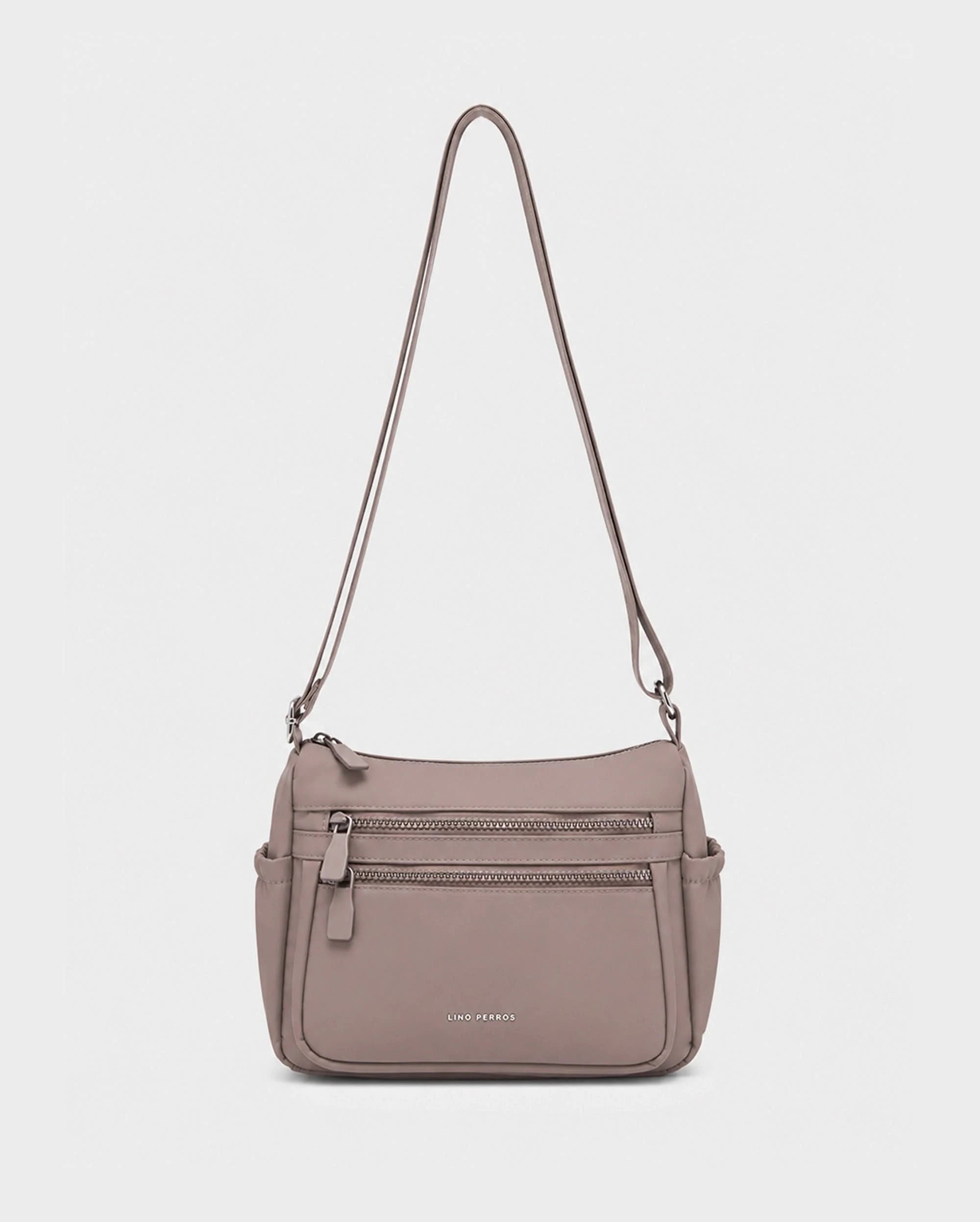Harper Mode Taupe Sling Bag