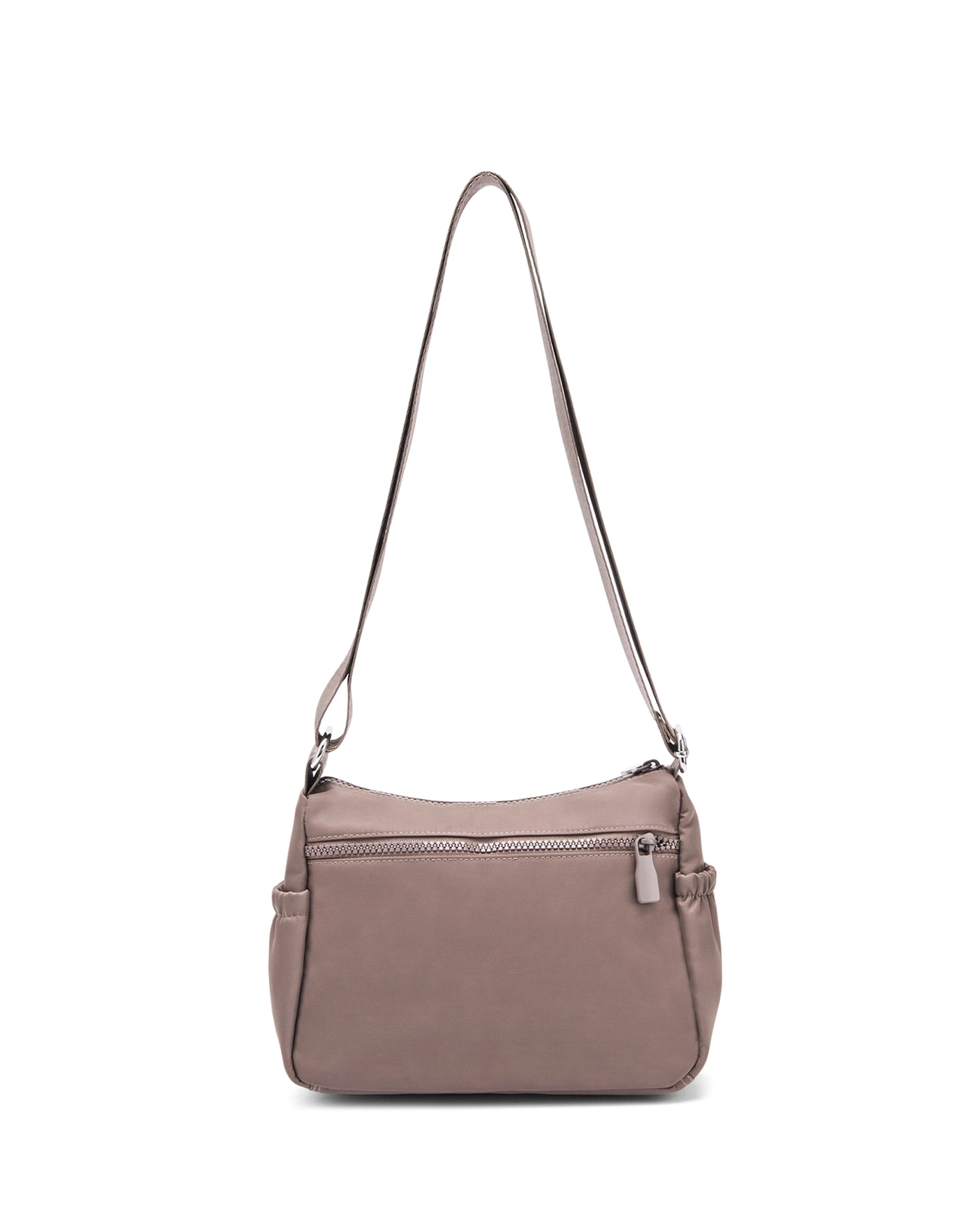 Harper Mode Taupe Sling Bag | Lino Perros