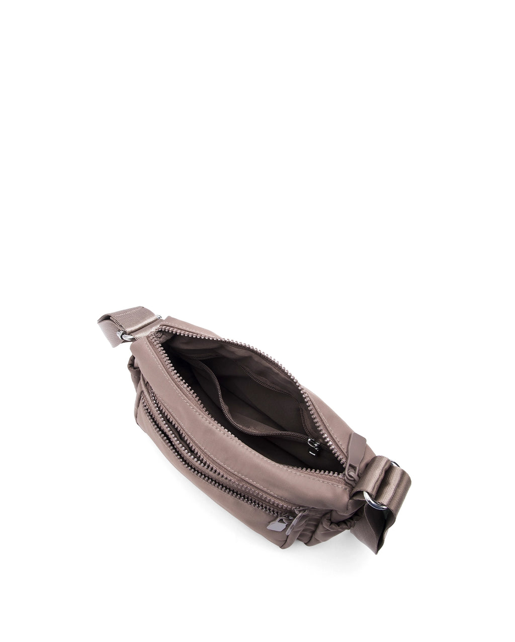 Harper Mode Taupe Sling Bag | Lino Perros