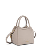 Ella Sculpt Beige Sling bag | Lino Perros