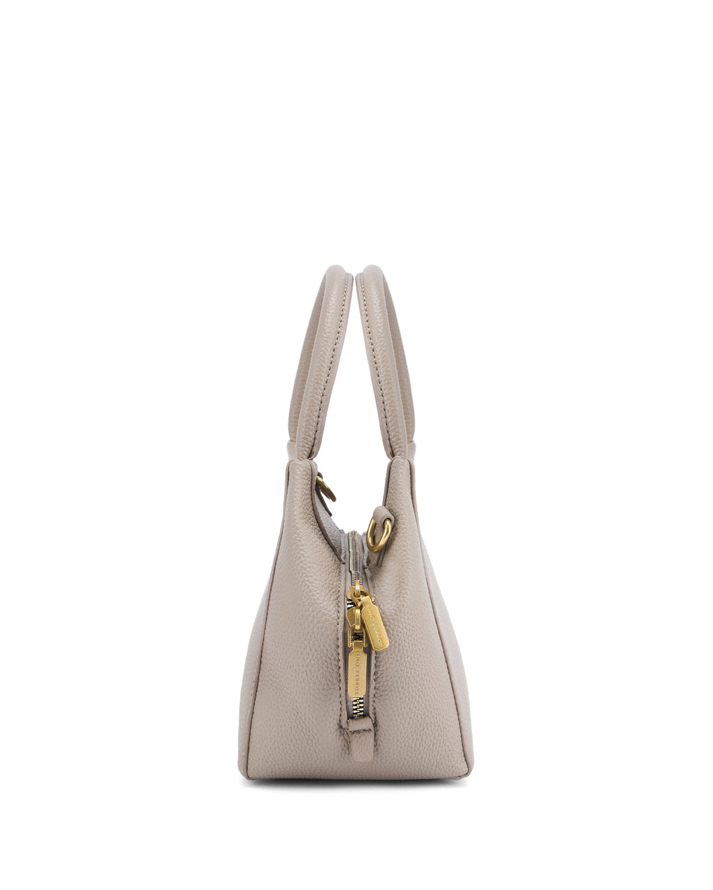 Ella Sculpt Beige Sling bag | Lino Perros