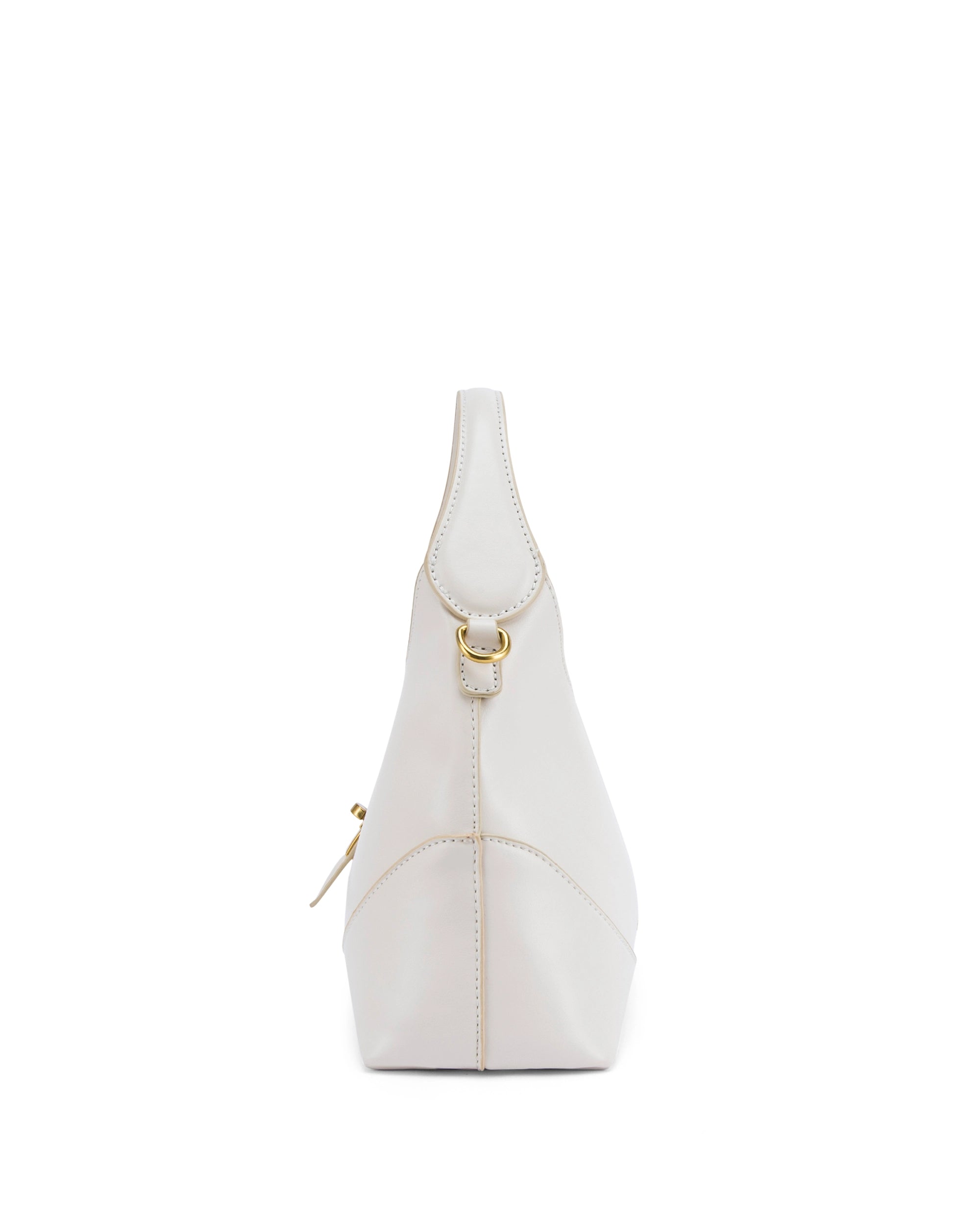 Ella Crescent Off-White Handbag | Lino Perros
