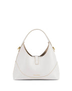 Ella Crescent Off-White Handbag | Lino Perros