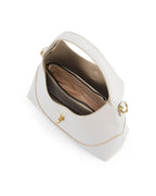 Ella Crescent Off-White Handbag | Lino Perros