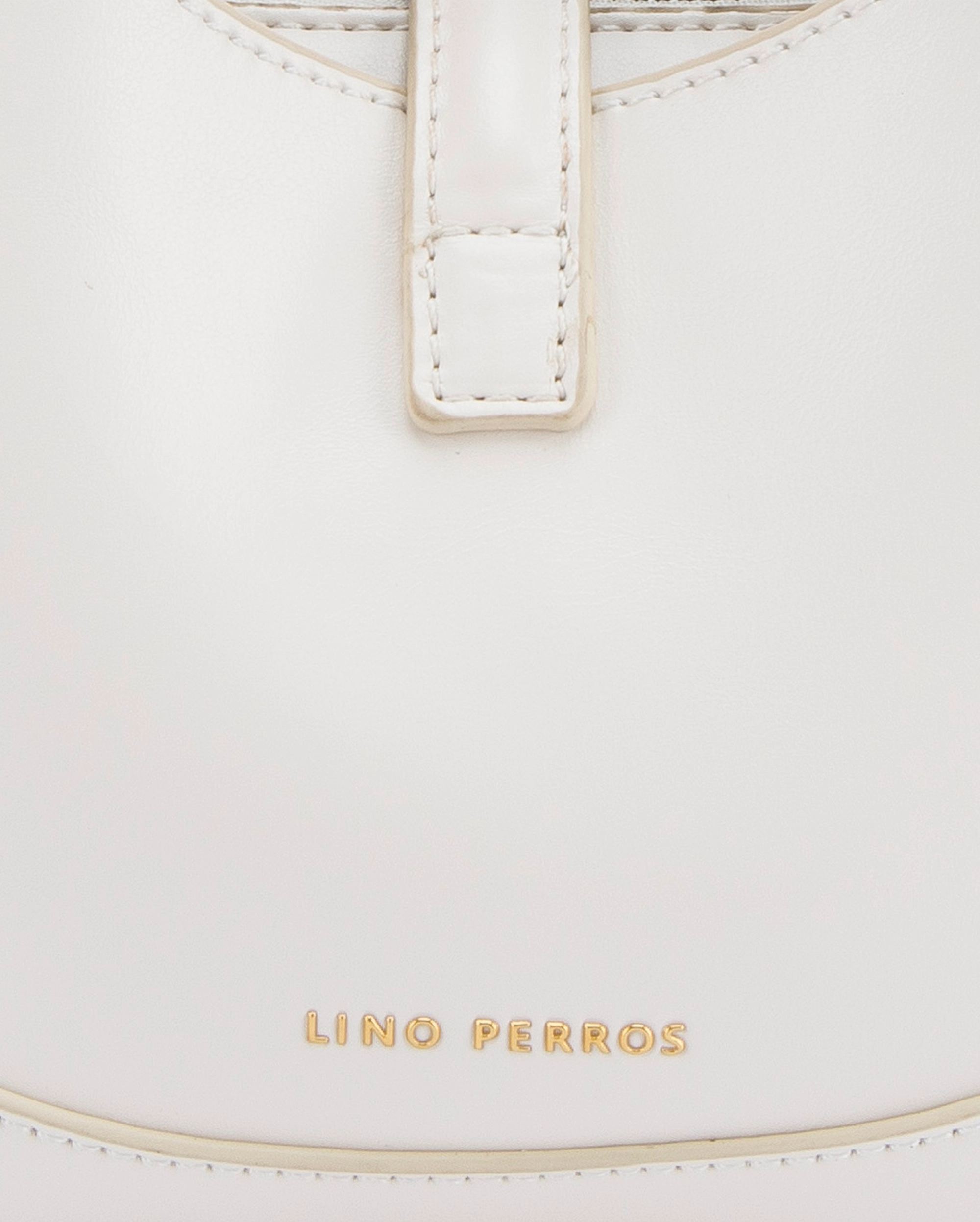 Ella Crescent Off-White Handbag | Lino Perros