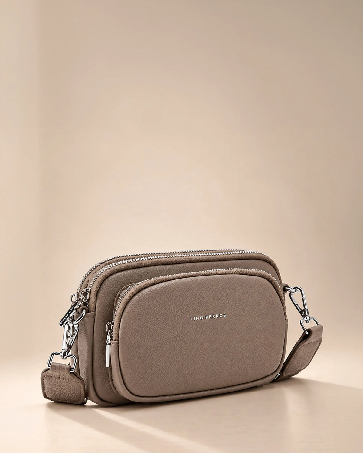 Harper Linea Taupe Sling Bag | Lino Perros