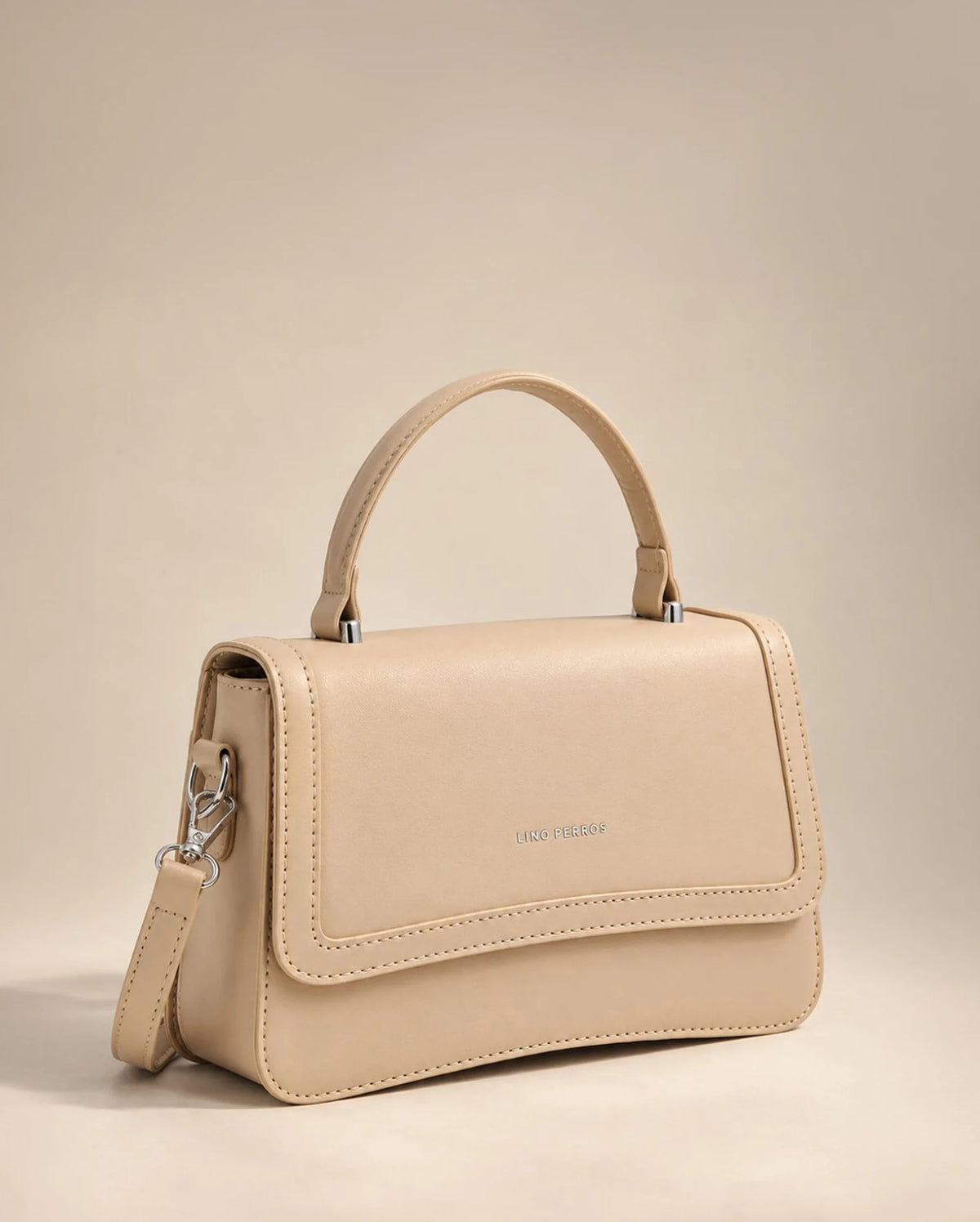 Ella Sylvia Beige Sling Bag | Lino Perros