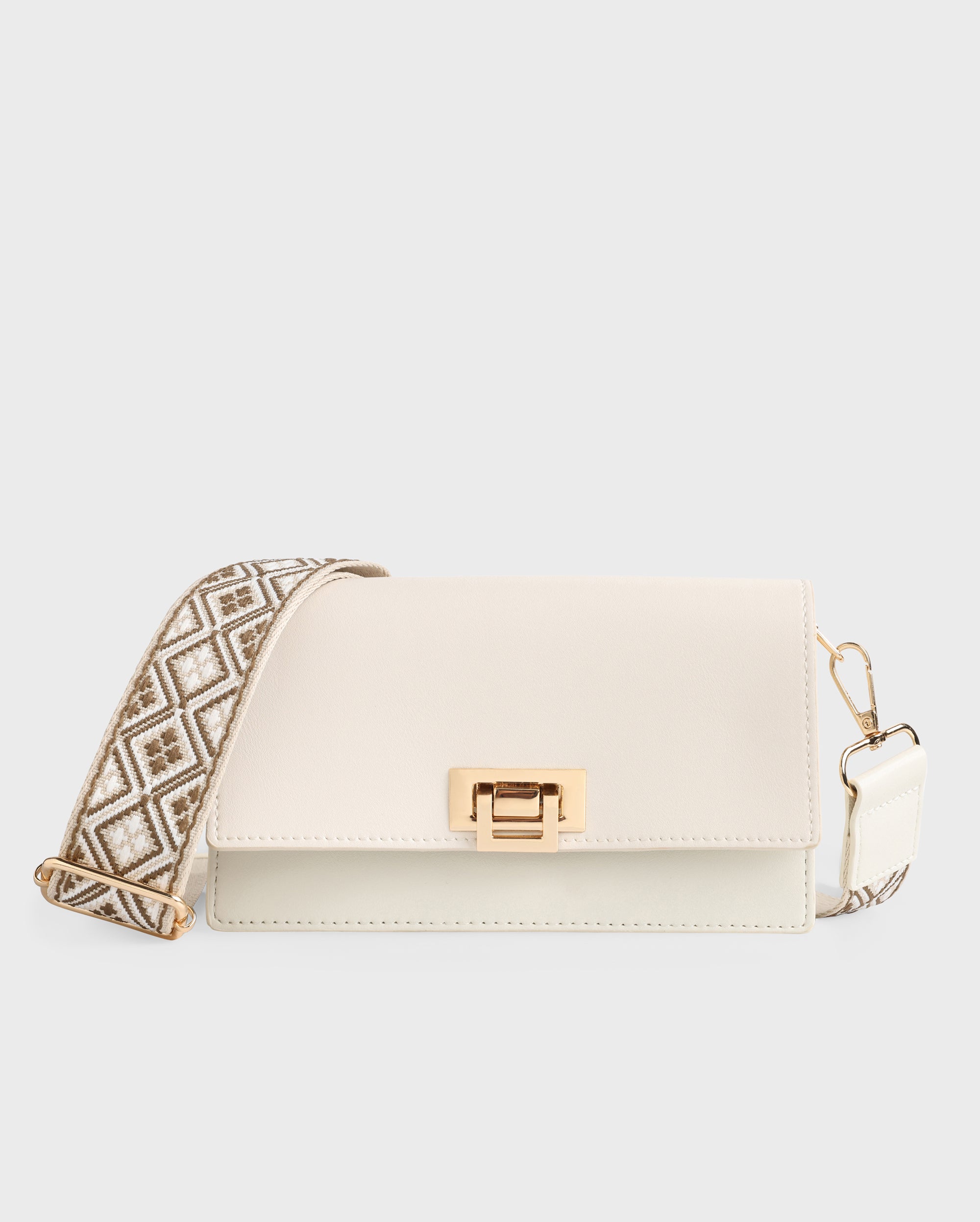 Ella Lyla White Sling Bag