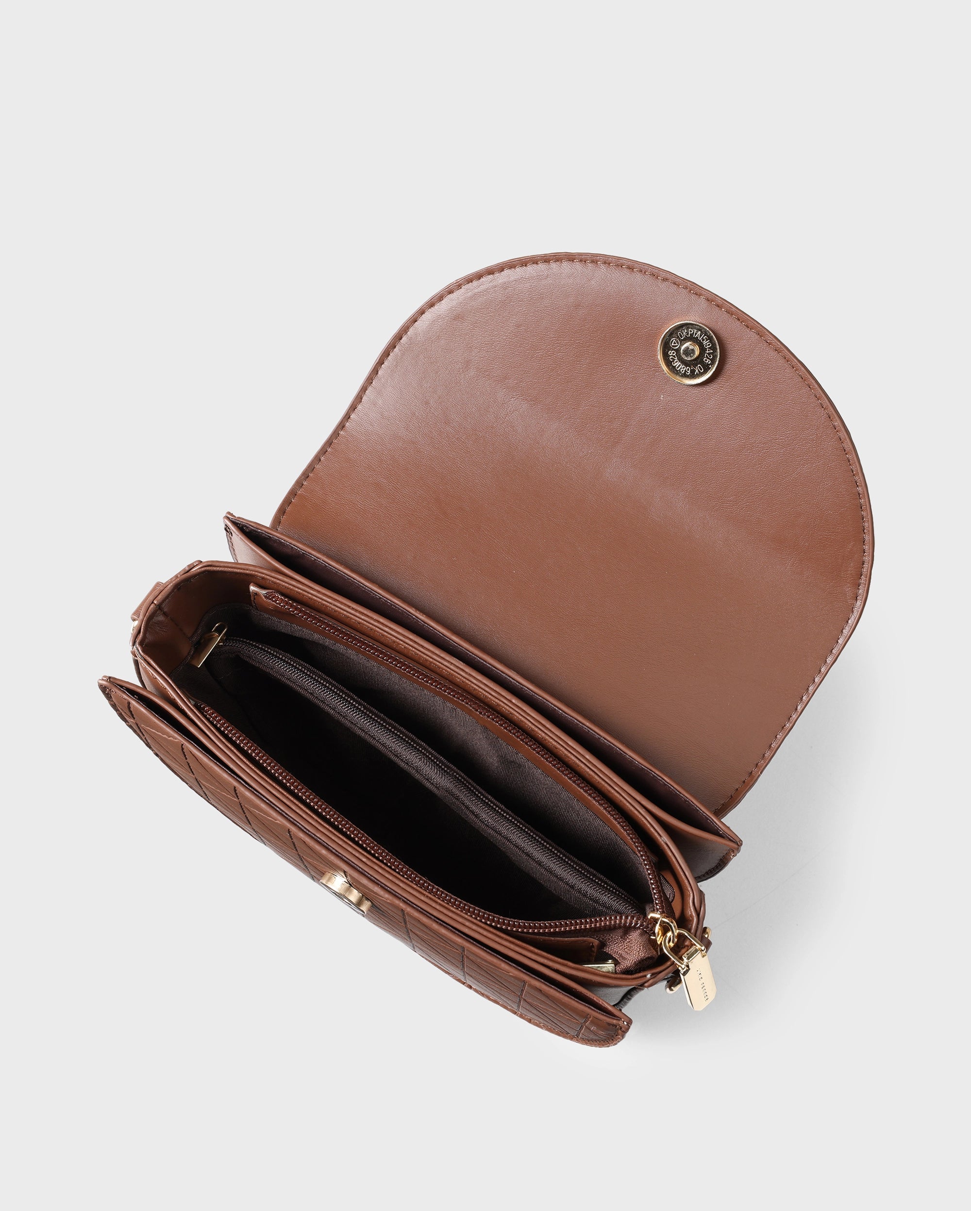 Ella Luna Brown Sling Bag