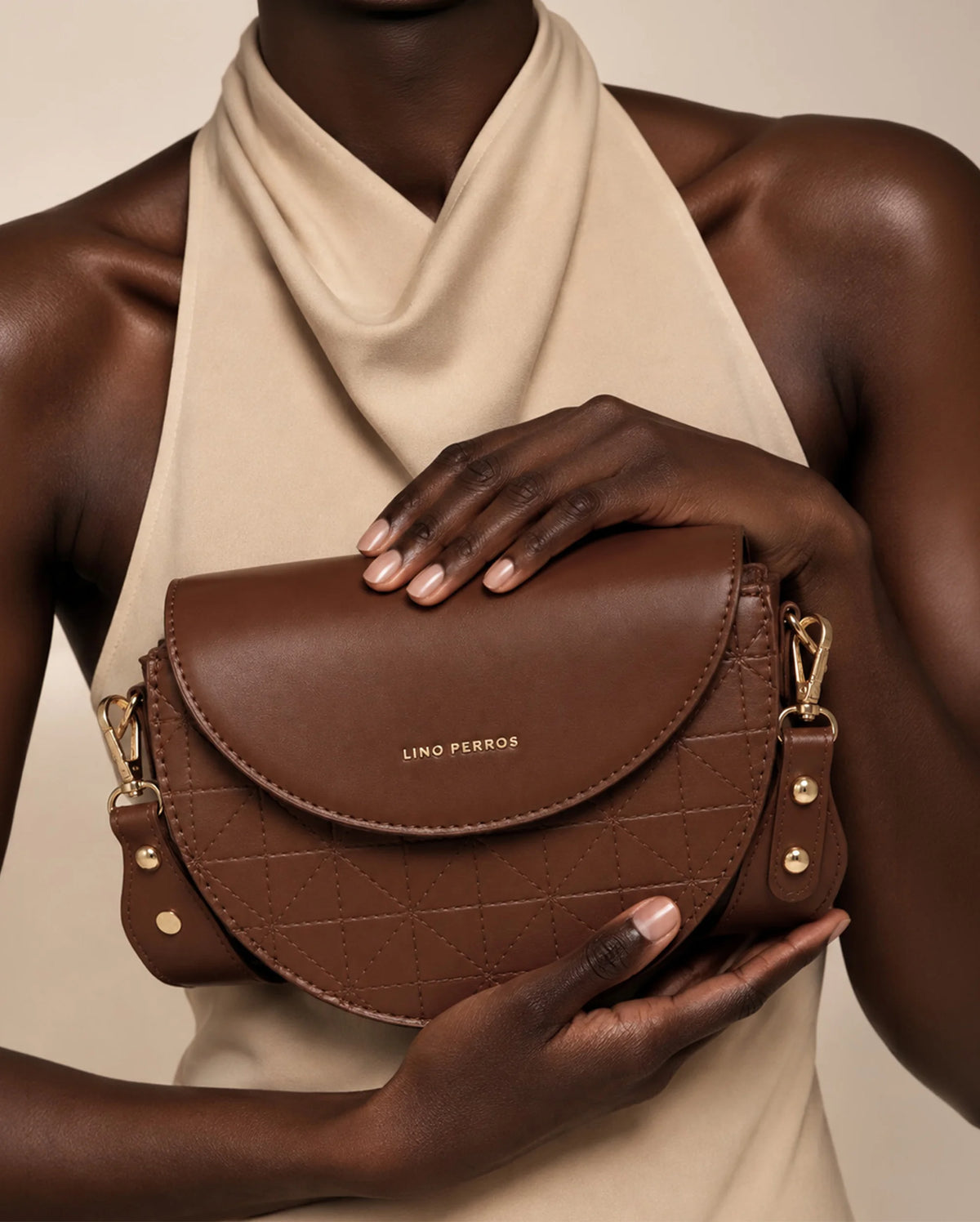 Ella Luna Brown Sling Bag