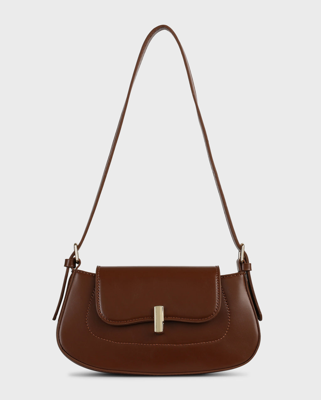 Texas Alessia Brown Shoulder Bag