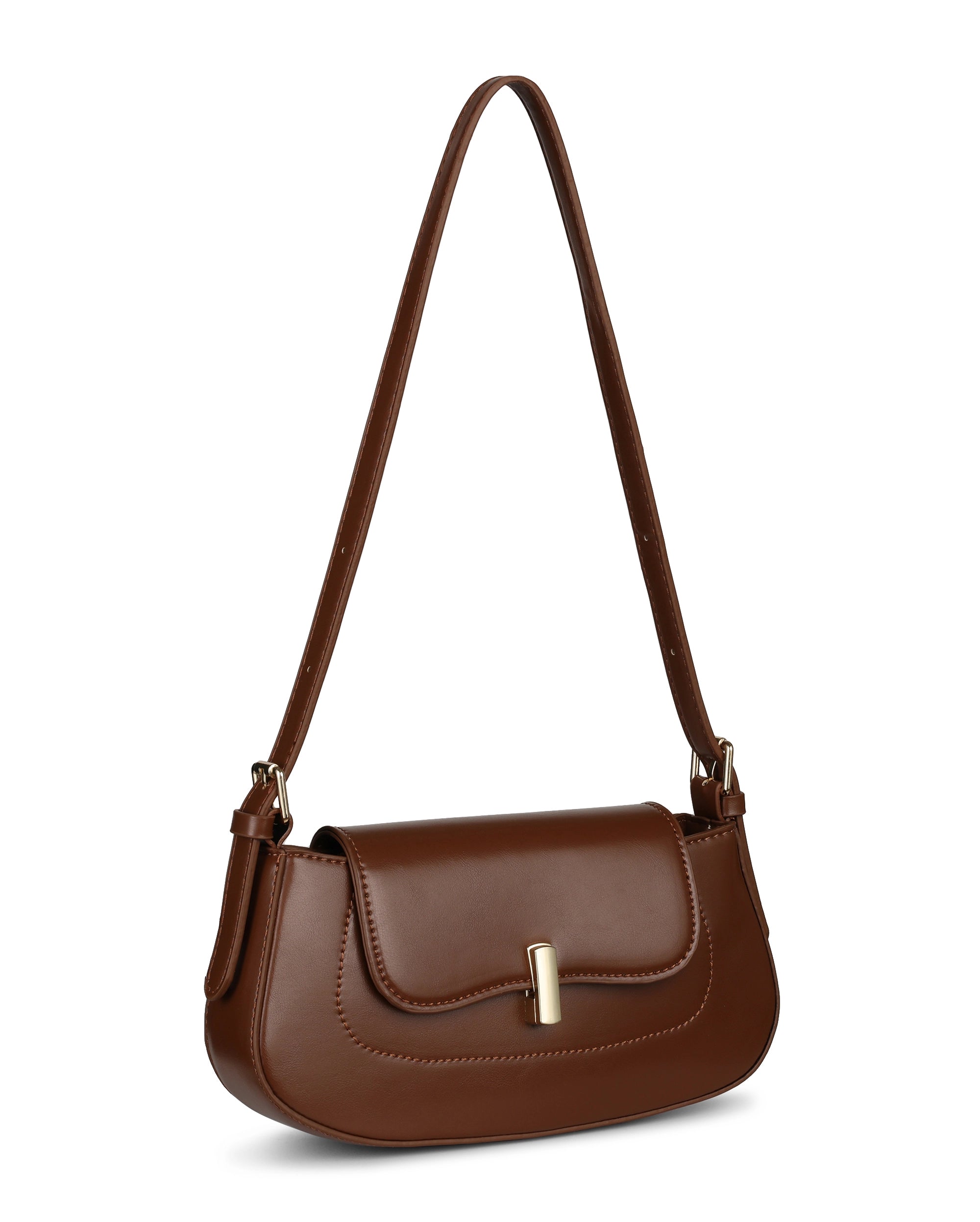 Texas Alessia Brown Shoulder Bag