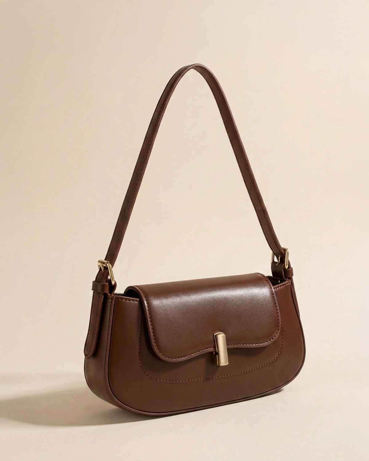 Texas Alessia Brown Shoulder Bag