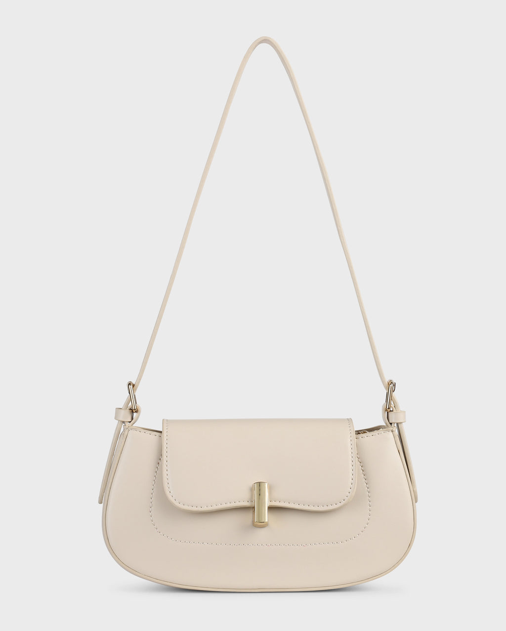 Texas Alessia Off-White Shoulder Bag