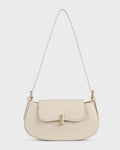 Texas Alessia Off-White Shoulder Bag