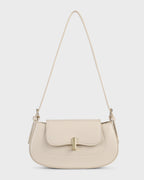 Texas Alessia Off-White Shoulder Bag
