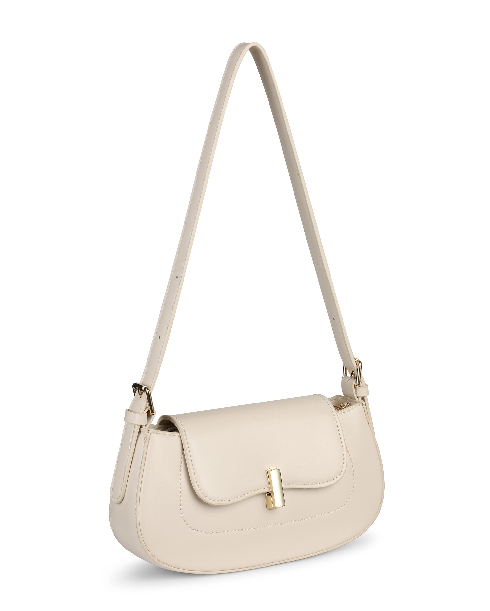 Texas Alessia Off-White Shoulder Bag