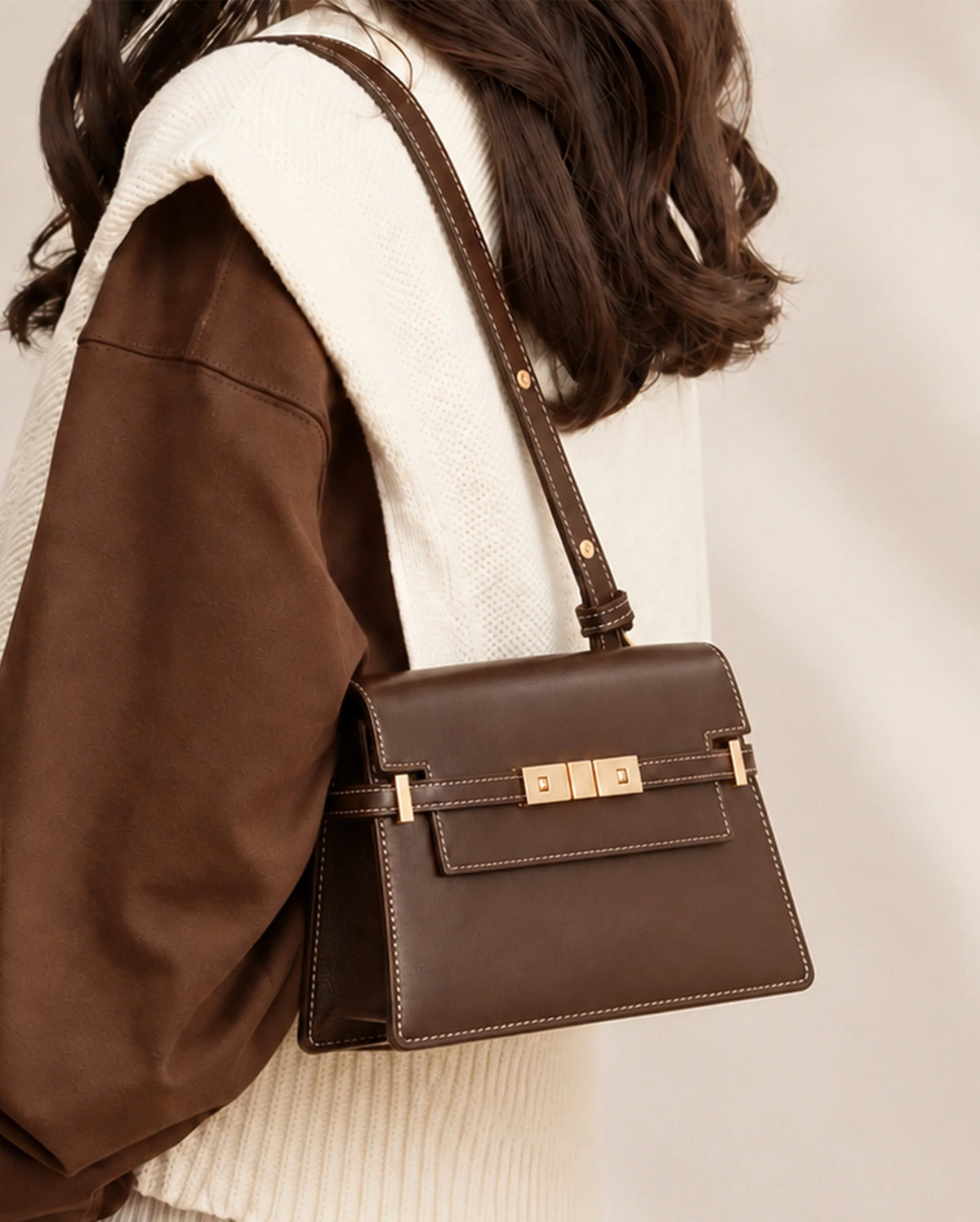 Ella Allure Coffee Sling Bag