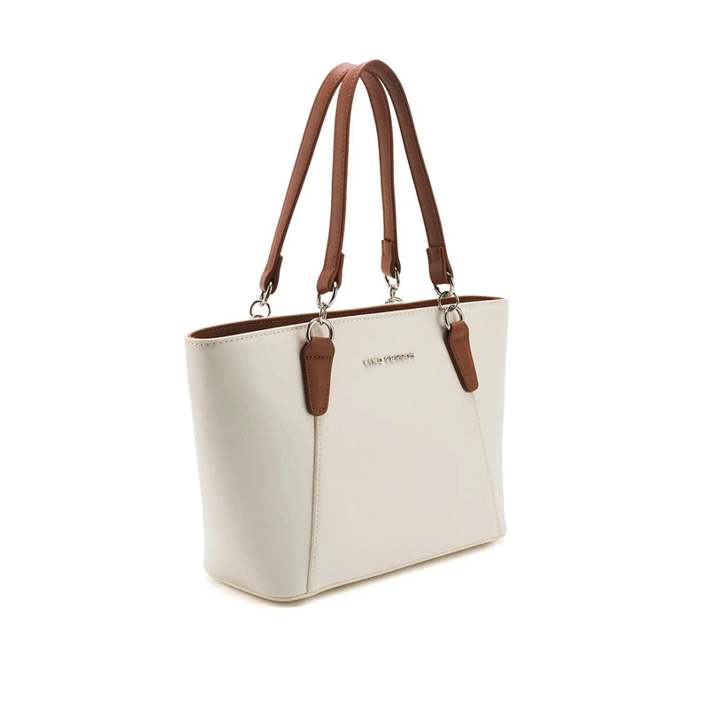 Avril Exquisite Off White Tote Bag