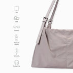 Harper Confident Grey Hobo Handbag - Lino Perros