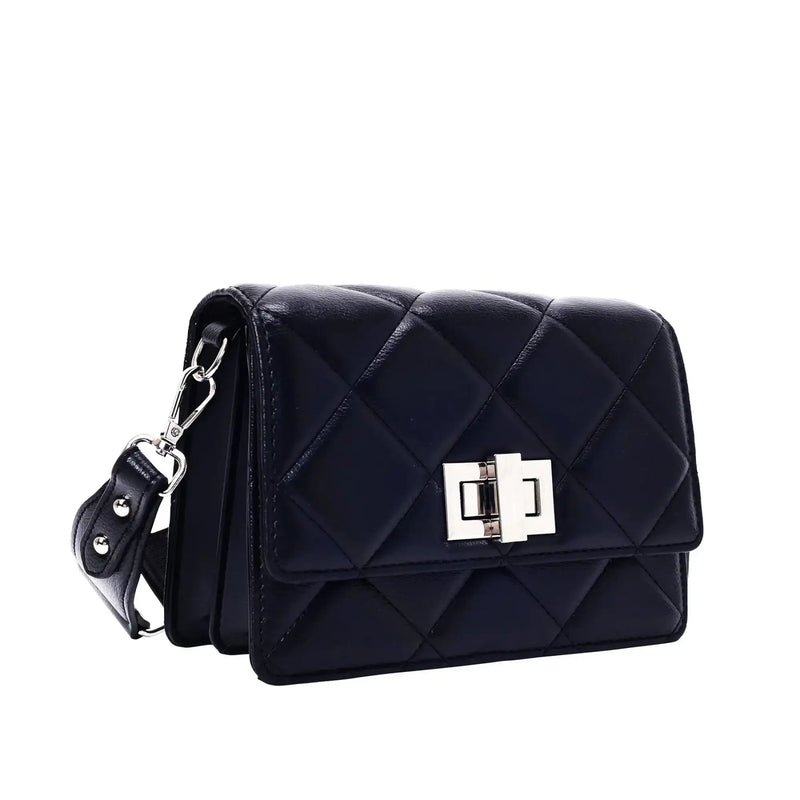 Maddie Mini Twisted Tan Shoulder Bag