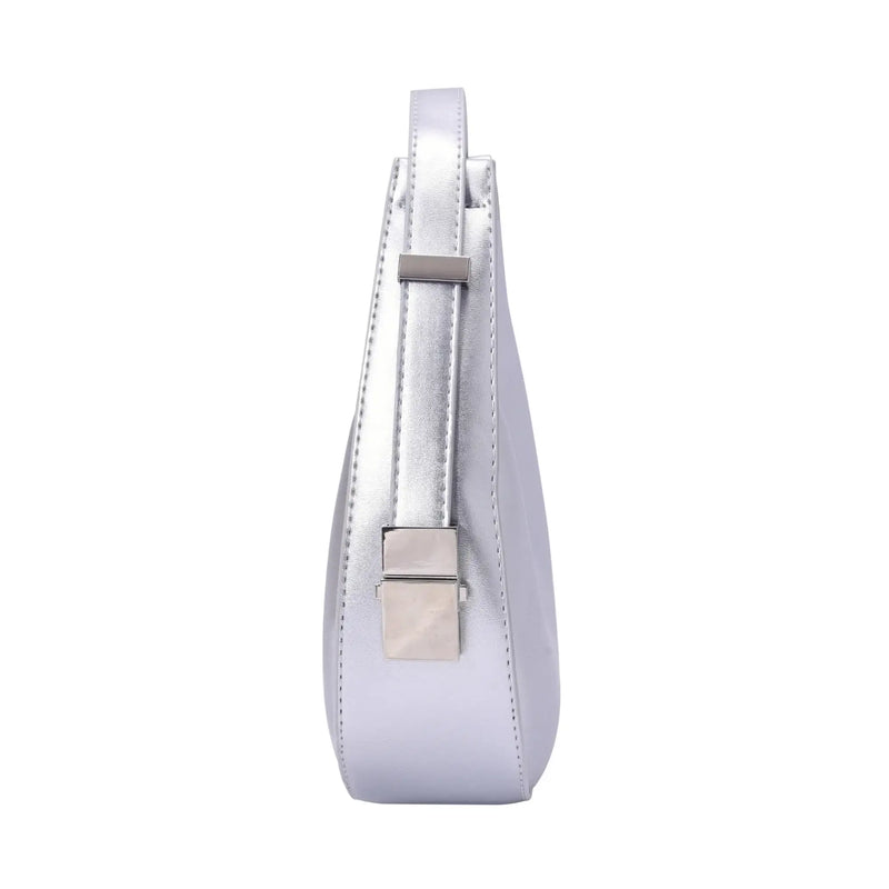 Avril Lunar White Shoulder Bag