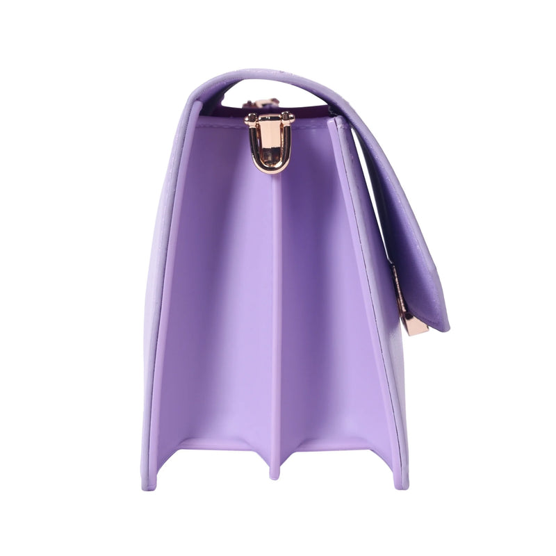 Avril Bold Solid Black Sling Bag