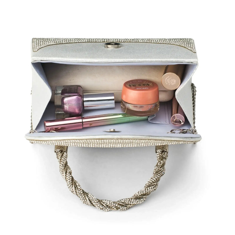 Texas Champagne Midnight Clutch