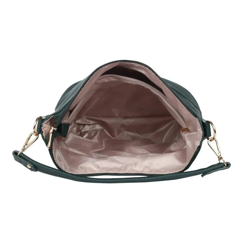 Maddie Travel Beige Hobo Bag