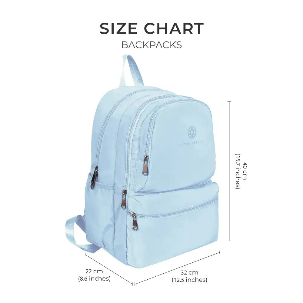 Pacman Essentials Soft Blue Backpack - Lino Perros
