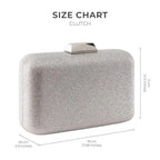 Texas Glitch Silver Clutch - Lino Perros