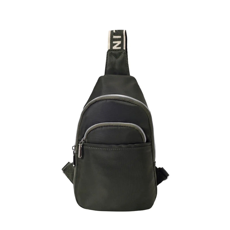Harper Essential Olive Crossbody Bag