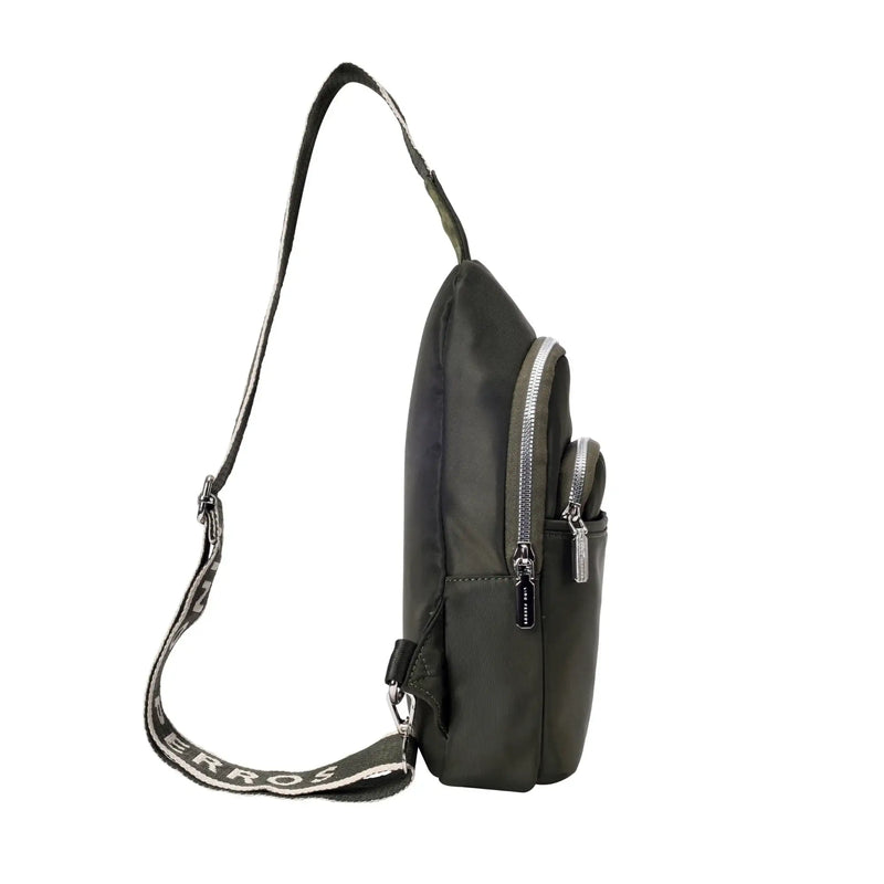Harper Essential Olive Crossbody Bag