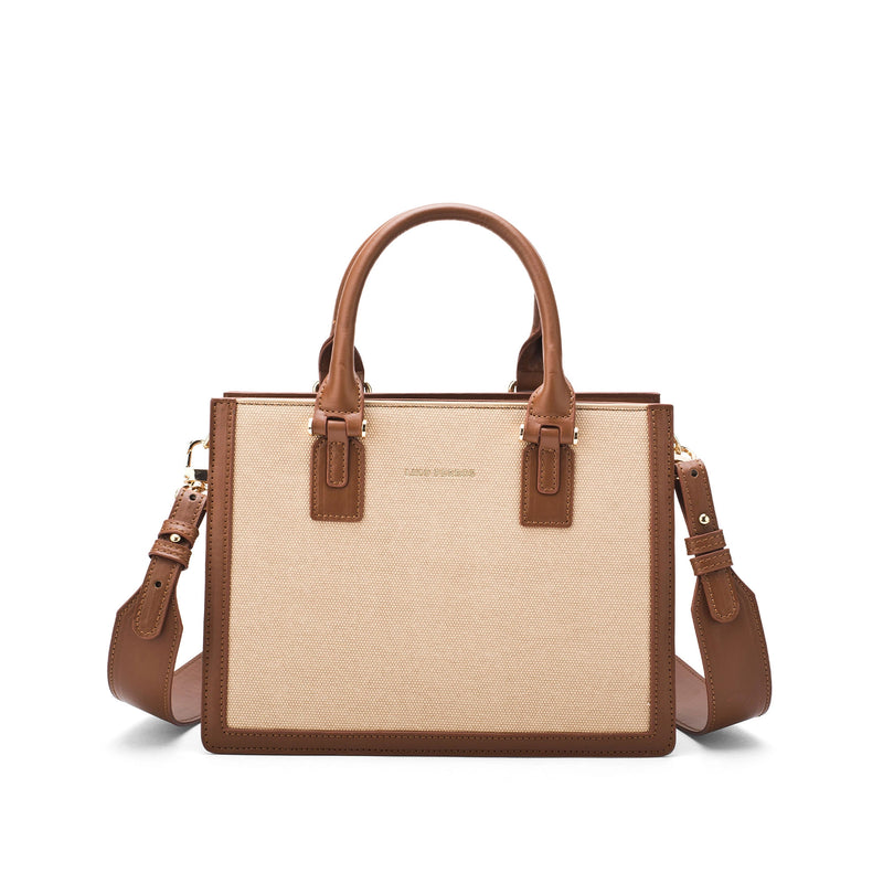 Monroe Petite Coffee Satchel Bag