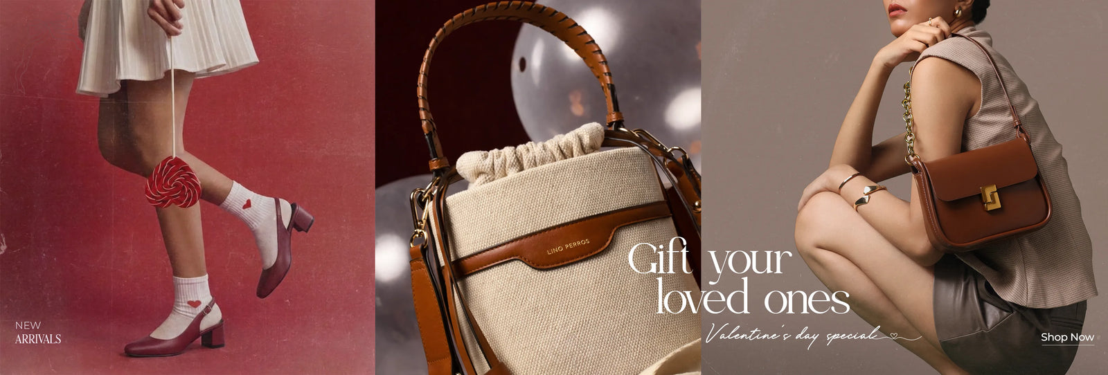 Handbags & footwear by Lino Perros